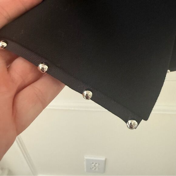 Emporio Armani Womens Single Breasted Black Blazer with Stud Accents NWOT - Picture 11 of 13